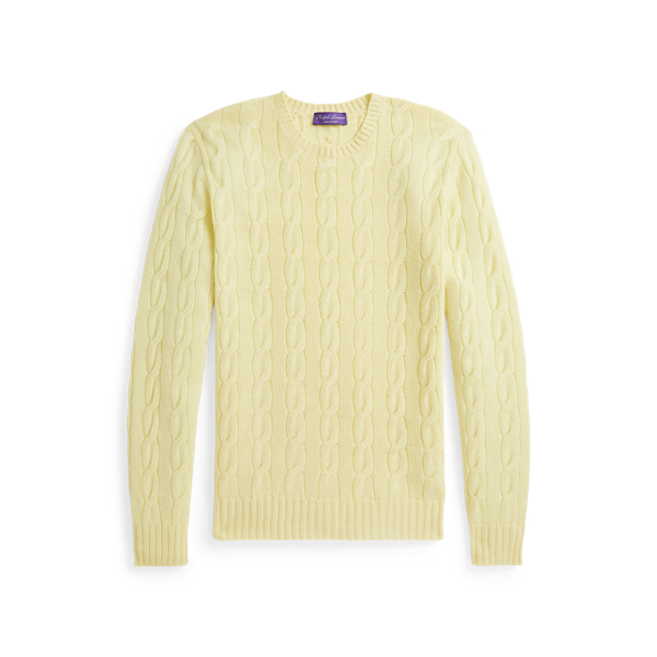 Pull en cachemire torsadé - Purple Label - Modalova