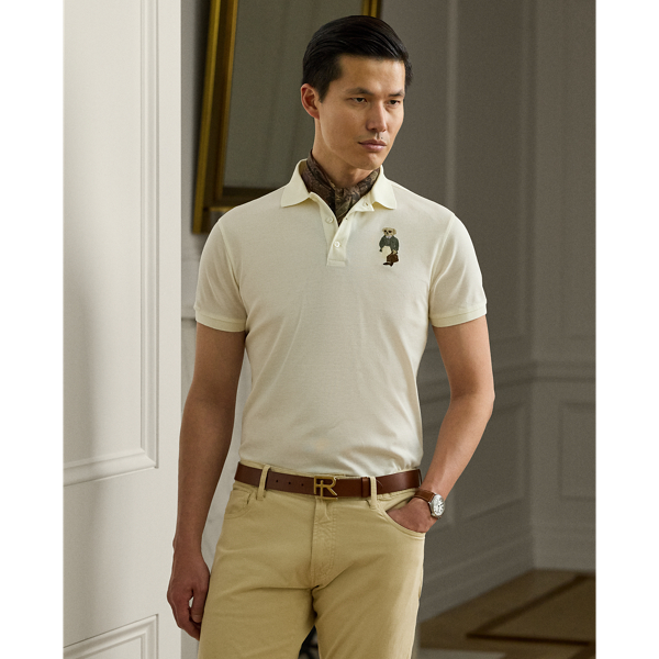 Polo en piqué Polo Bear Custom Slim - Purple Label - Modalova