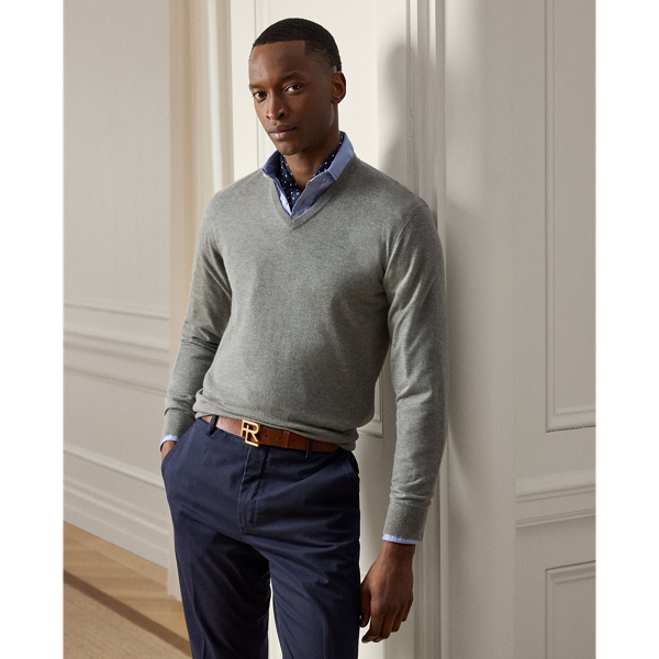Cashmere V-Neck Jumper