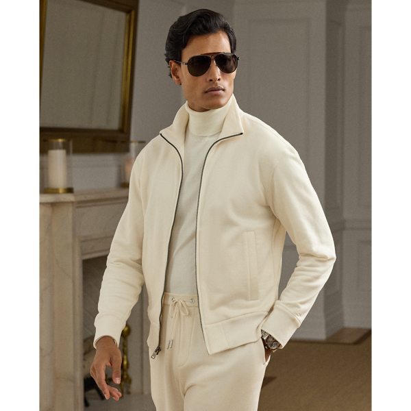 Veste d'athlétisme en coton et cachemire - Purple Label - Modalova