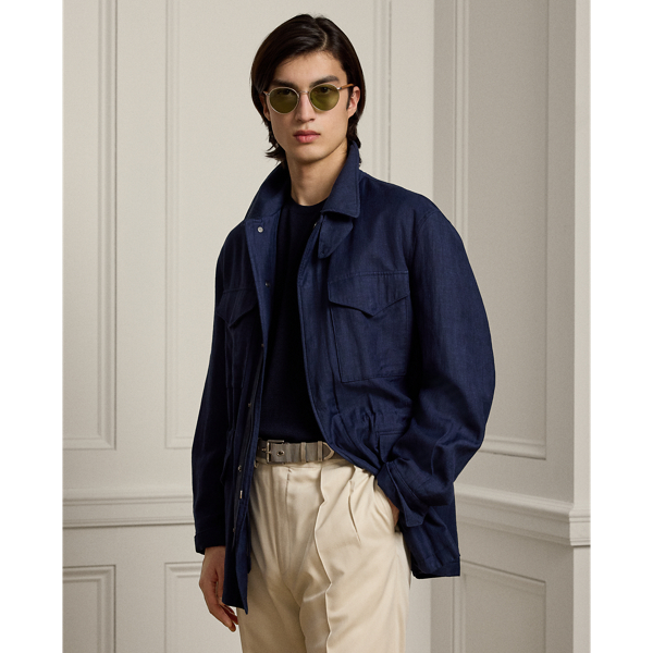 Ripley Linen-Blend Four-Pocket Jacket