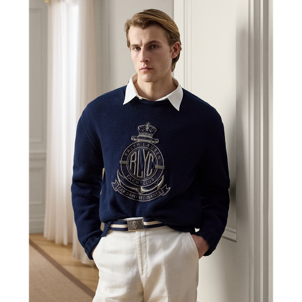 Relaxed Fit Bullion Cotton Jumper