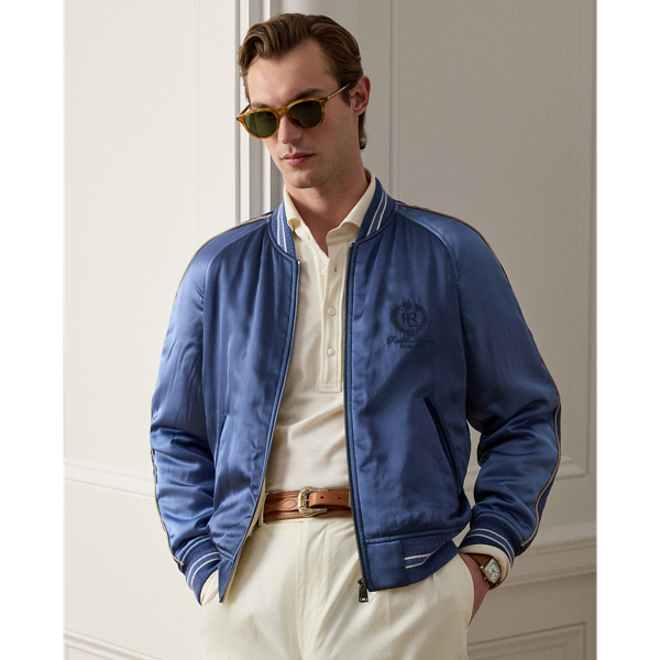 Damon Reversible Satin Jacket