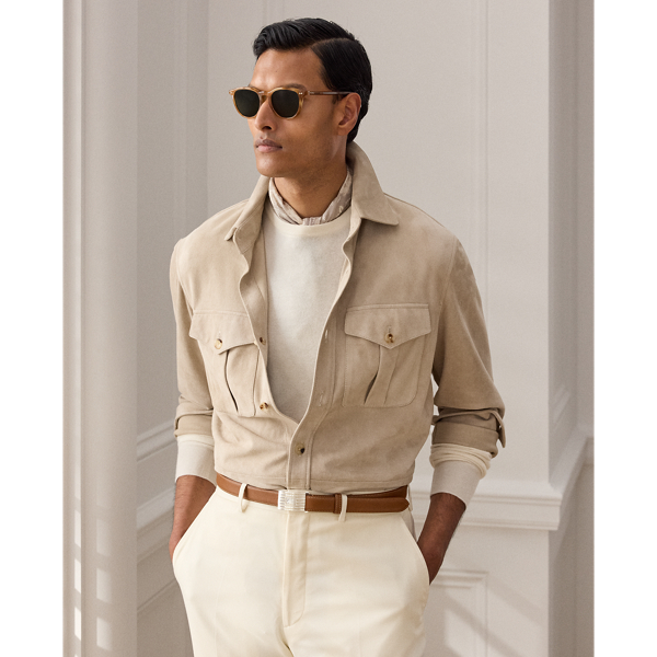 Suede Overshirt