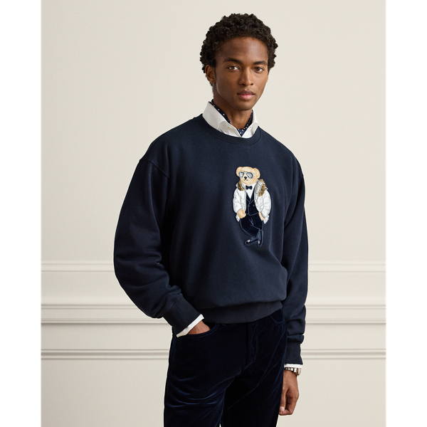 Relaxed Fit Polo Bear Sweatshirt