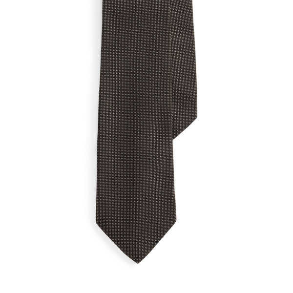 Ralph Lauren Silk Tie In Brown