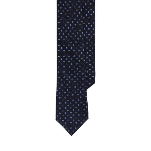 Cravate cachemire et soie - Purple Label - Modalova