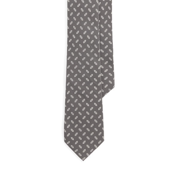 Ralph Lauren Arrow-print Silk Tie In Multi