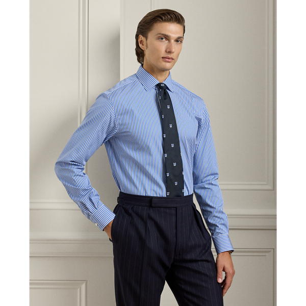 Ralph Lauren Striped Shirt In Blue