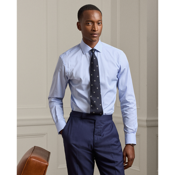 Chemise pied-de-poule - Purple Label - Modalova