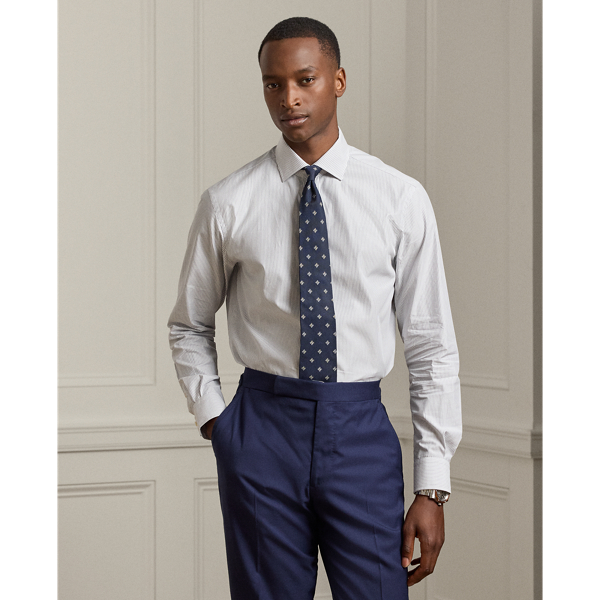 Chemise à mini-rayures bengalies - Purple Label - Modalova