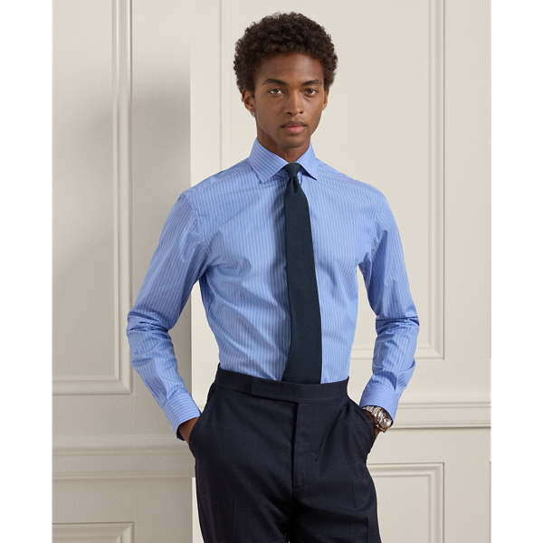 Ralph Lauren Striped Shirt In Blue