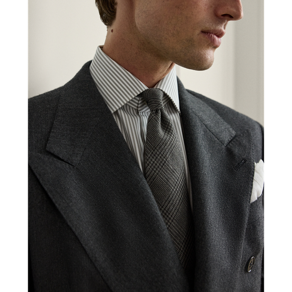 Glen Check Cotton Flannel Tie
