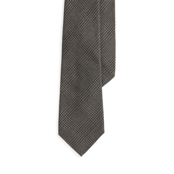 Glen Check Cotton Flannel Tie