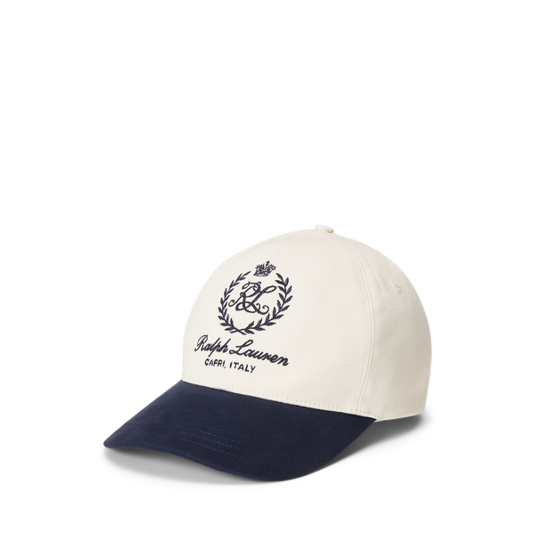 Crest-Embroidered Twill Ball Cap - Purple Label - Modalova