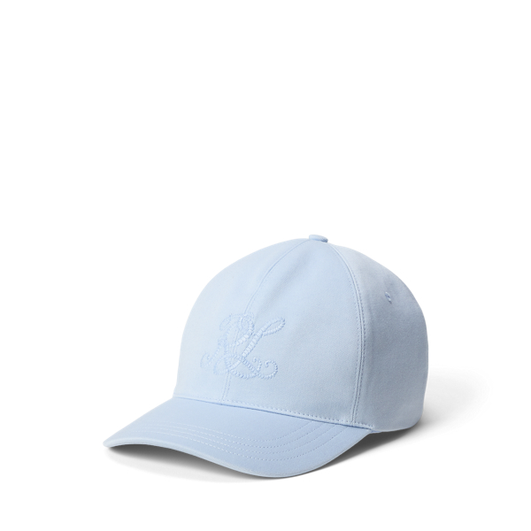 Ralph Lauren Logo Cotton Twill Baseball Cap