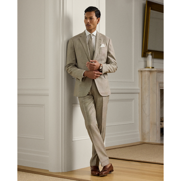 Gregory Hand-Tailored Plaid Suit Trouser - Purple Label - Modalova