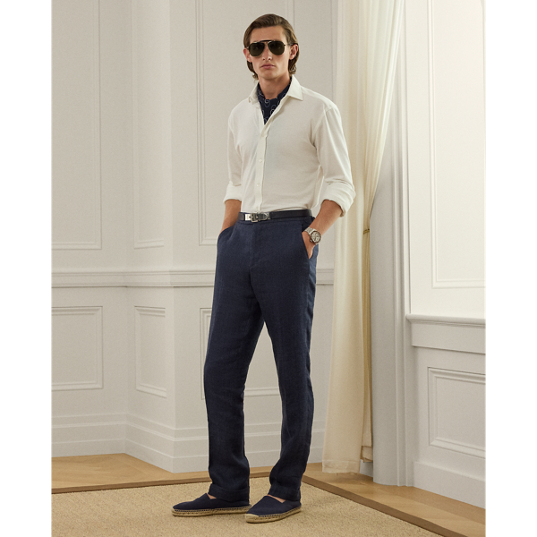 Pantalon habillé Gregory fait main - Purple Label - Modalova