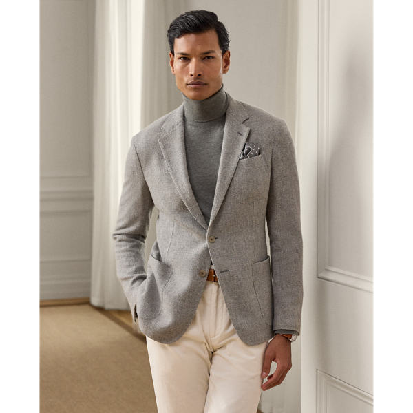 Veste Hadley faite main en cachemire - Purple Label - Modalova