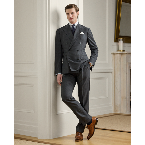 Costume Kent fait main prince-de-galles - Purple Label - Modalova