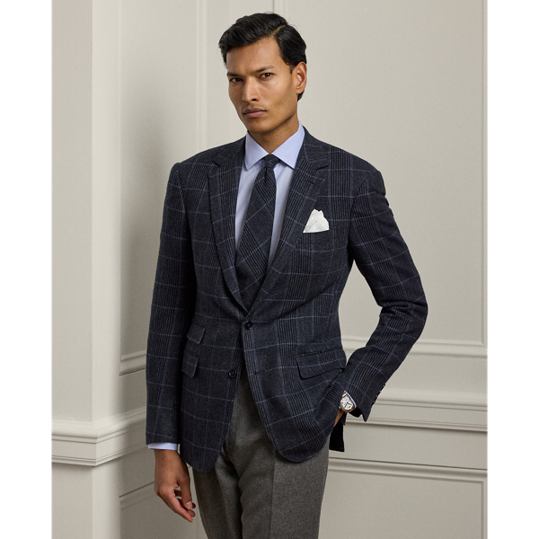 Veste Gregory faite main en cachemire - Purple Label - Modalova