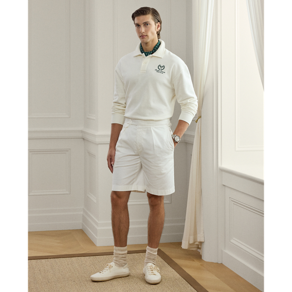 Short fait main en chino stretch - Purple Label - Modalova