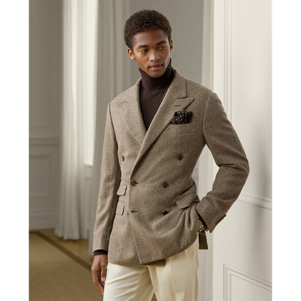 Kent Hand-Tailored Herringbone Jacket
