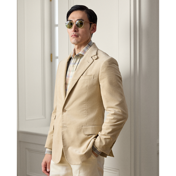 Kent Hand-Tailored Corduroy Suit Jacket