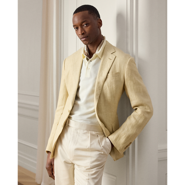 Kent Hand-Tailored Linen Suit Jacket
