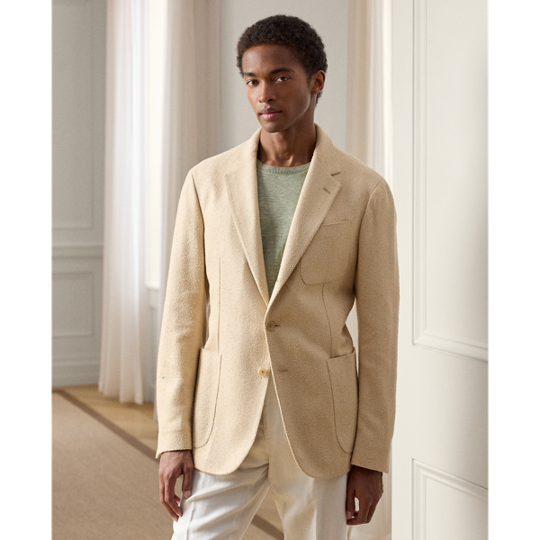 Hadley Hand-Tailored Herringbone Jacket