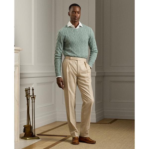 Gregory Hand-Tailored Wool Suit Trouser
