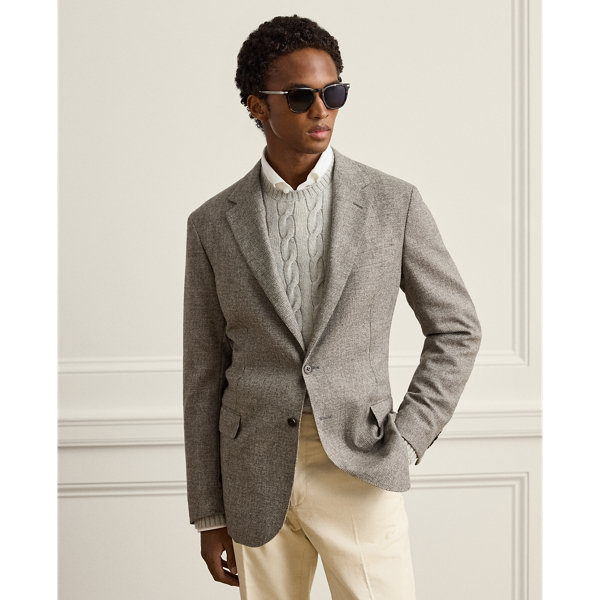 Hadley Hand-Tailored Tick-Weave Jacket