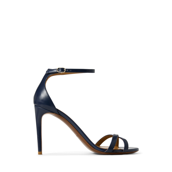 Sandales Perrin en vachette 9,5 cm - Collection - Modalova