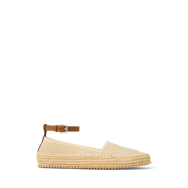 Ralph Lauren Mesh Astred Flat Espadrilles