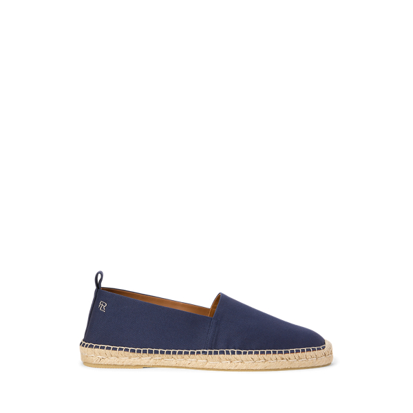 Ralph Lauren Bowsworth Canvas Espadrille In Classic Chairman Navy