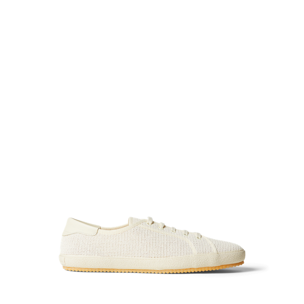 Baskets Bayston en coton piqué - Purple Label - Modalova