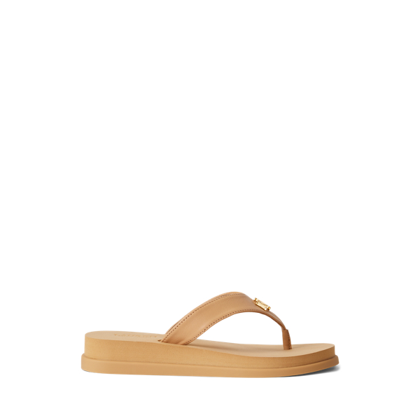 Regina Nappa Leather Flip-Flop - Lauren - Modalova