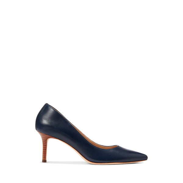 Ralph Lauren Women's Lanette Pointed Toe Pumps In Refined Navy