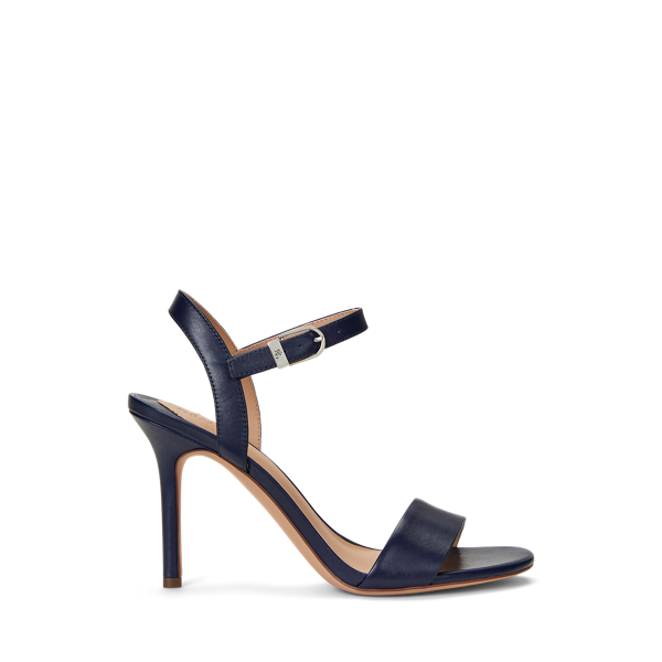 Sandales Gwen en cuir nappa - Lauren - Modalova