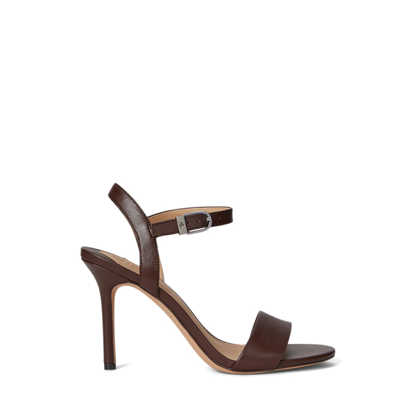 Ralph Lauren Gwen Nappa Leather Sandal