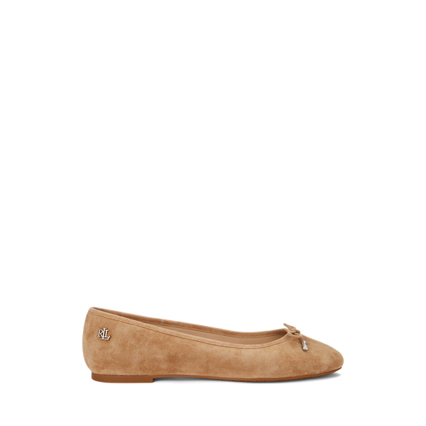Ballerines en daim Jayna - Lauren - Modalova