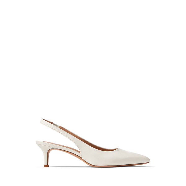 Escarpins Lolah II à bride en cuir nappa - Lauren - Modalova