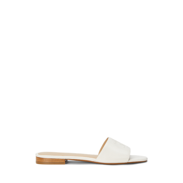 Claquettes Everley en cuir nappa - Lauren - Modalova