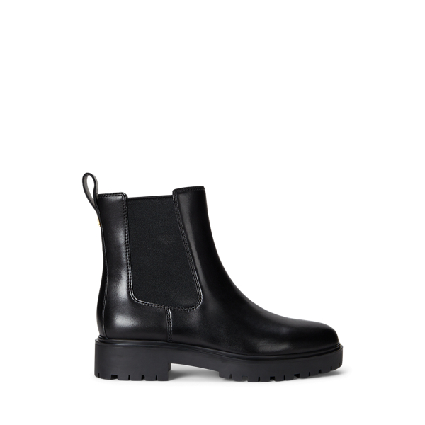 Bottines Allyson en cuir tanné - Lauren - Modalova