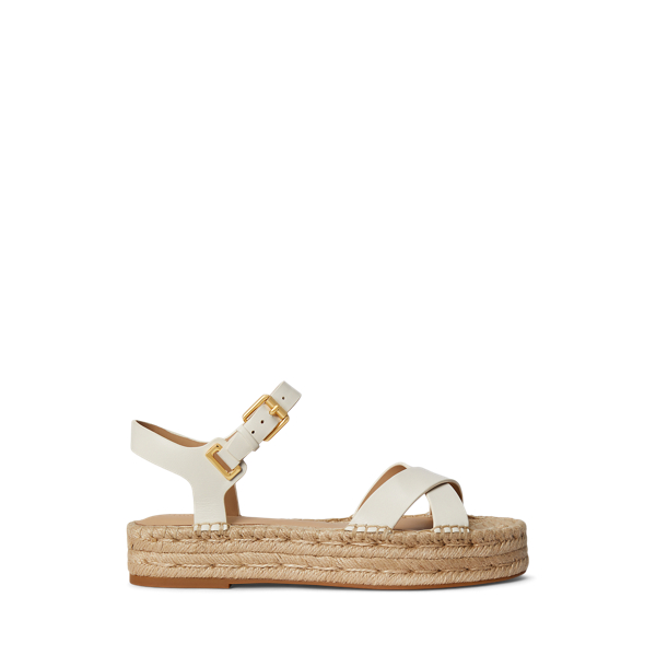 Espadrillas Emeryn in Pelle di Ralph Lauren - Stile e Comfor