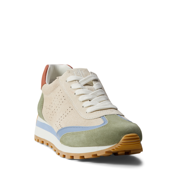 Sneaker Dani in camoscio traforato - Ralph Lauren