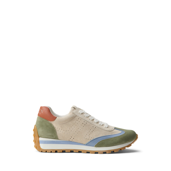 Sneaker Dani in camoscio traforato - Ralph Lauren