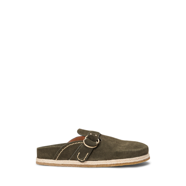 Sandales style sabots Turbach en daim - Polo Ralph Lauren - Modalova