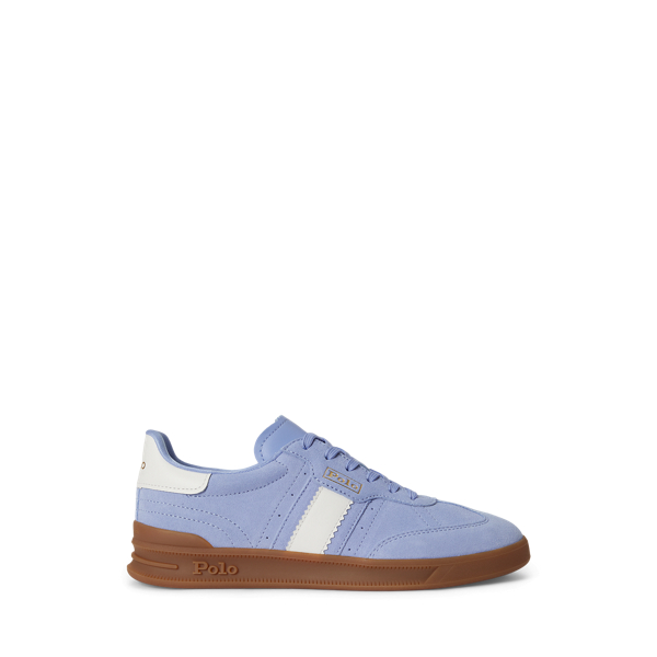 Sneaker Heritage Aera in Camoscio Ralph Lauren