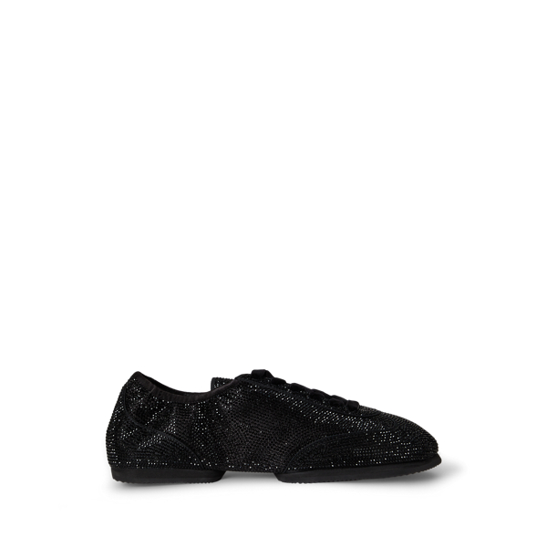La basket ballerine poney satin cristaux - Polo Sport - Modalova